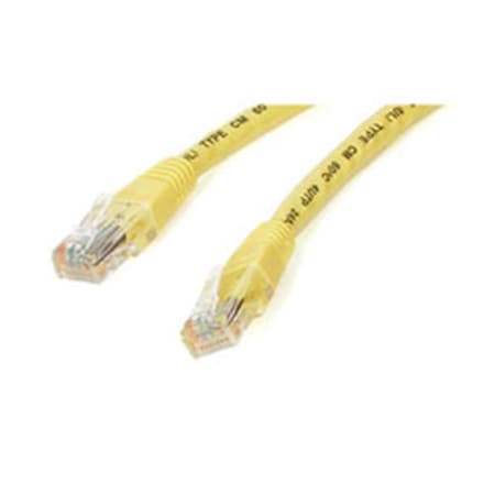 3 Ft. Yellow Molded Category 6 Patch Cable - ETL Verified